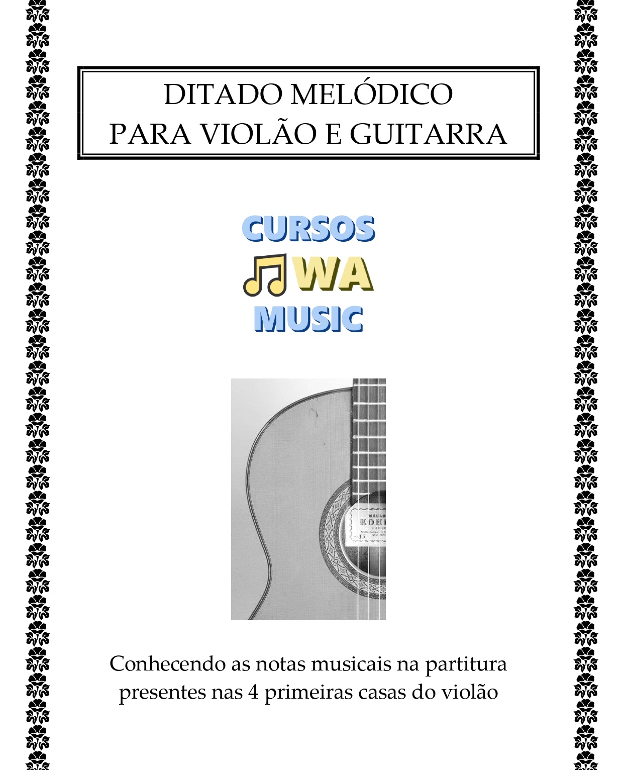 Apostila de Ditado Melódico para Violão e Guitarra